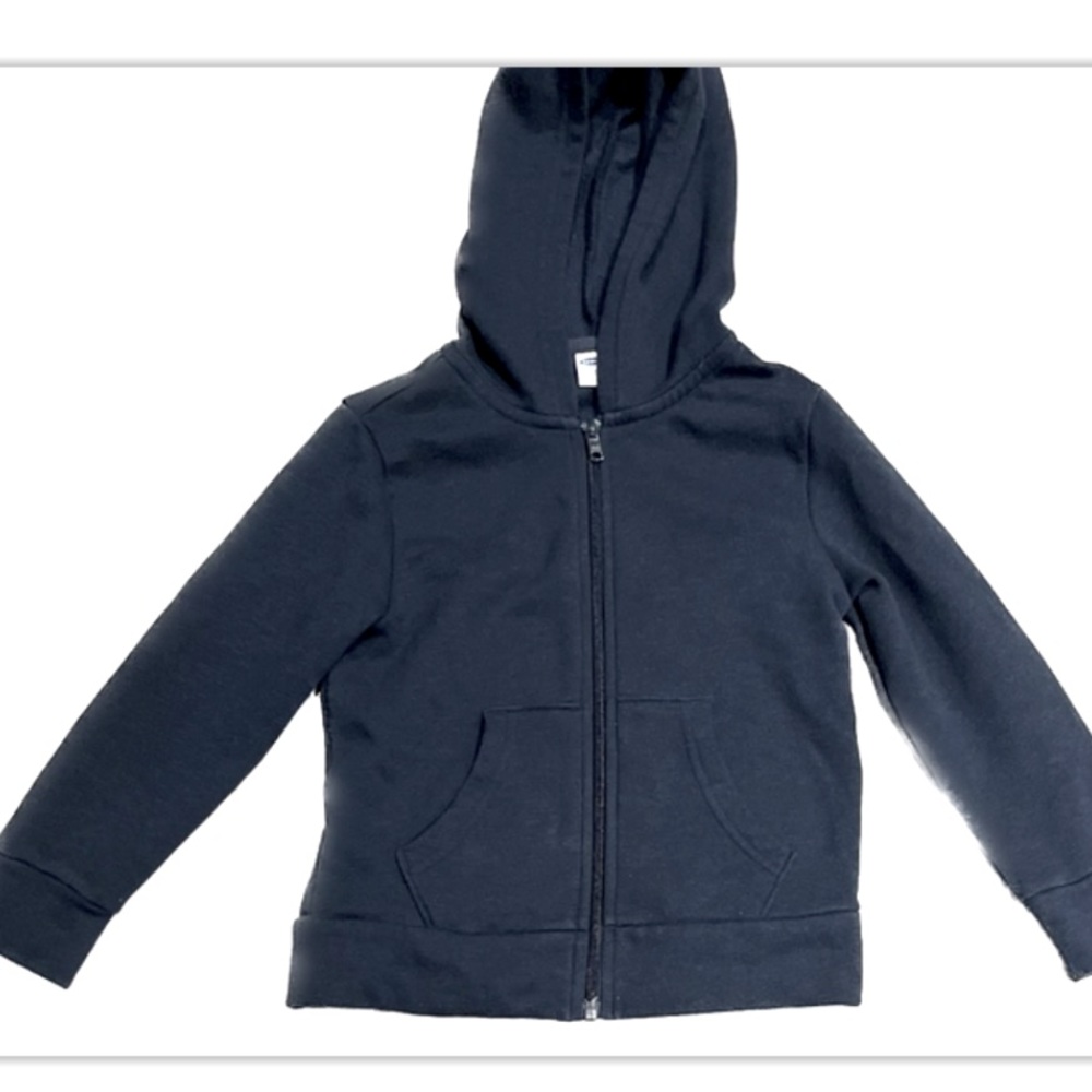 Old Navy Boys Zip Hoodie Sweatshirt Blue Size XS (5)